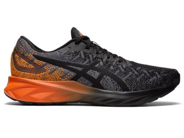 Asics Hardloopschoenen Heren, DYNABLAST Zwart/Goud/Oranje - Asics Sneakers Hoog | B1749326-RO